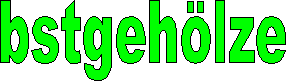 bstgehölze